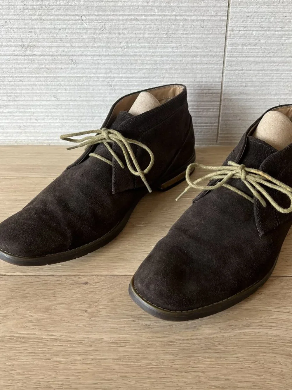 Calvin Klein Wilson Brown Suede Men's Loafers Size 10M F4115